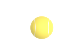 Резиновая фигура "Теннисный мяч"
