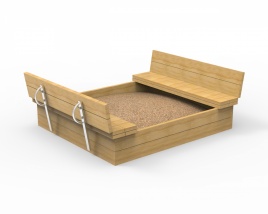 Песочница  «Трансформер» деревянная