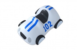 Резиновая фигура Машина "Полиция"