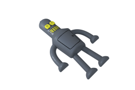 Резиновая фигура "Робот железяка"