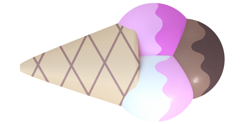 Резиновая фигура "Мороженое" фото 2