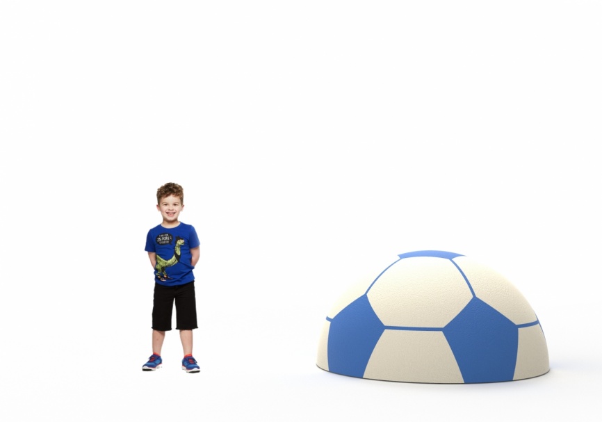 Резиновая фигура "Футбольный мяч" фото 3